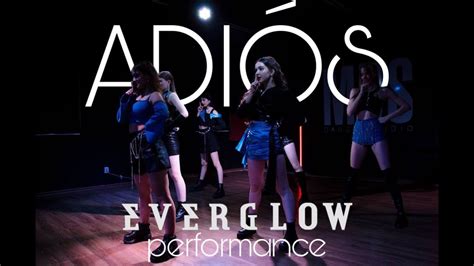 K Pop Perfomance Everglow Adios Dance Cover By Yo One Youtube