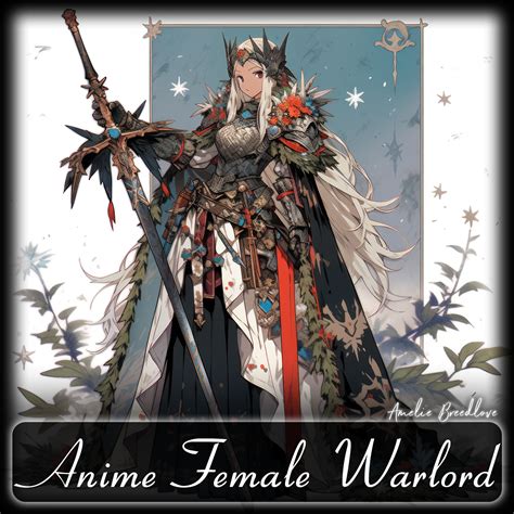 Amelie Anime - 200 Anime Female Warlord (Full Body) Reference Pack | 4K ...