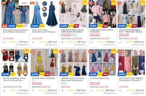 Rekomendasi Toko Baju Muslim Di Shopee Yang Murah Dan Bagus