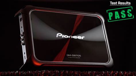 Pioneer Gm D Channel Amplifier Testing Exceeds Specs Youtube