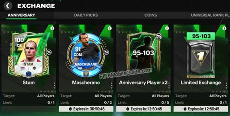 Ea Fc Mobile Anniversary Event Guide Fifamobileguide