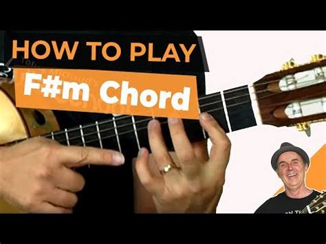 f#m chord guitar F#m chord on the guitar (f sharp minor) – 10 ways to ...