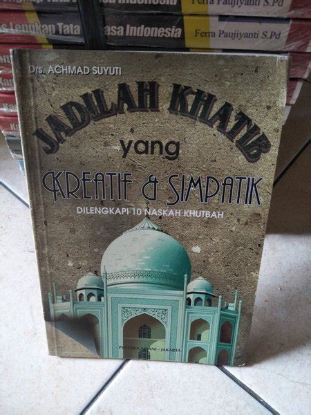 Jual Original Bekas Jadilah Khatib Yang Kreatif Simpatik Dilengkapi