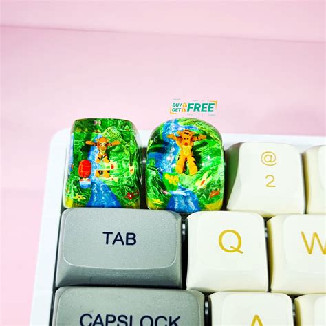 Tigger Keycap Winnie The Pooh Keycap For Cherry Mx Sa Profile Keycap