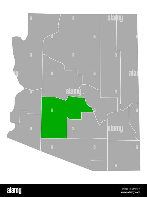 Maricopa County Map Hi Res Stock Photography And Images Alamy