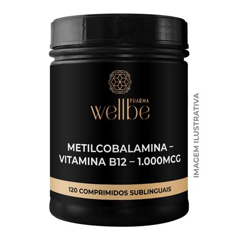 Metilcobalamina Vitamina B Mcg Comprimidos Sublinguais