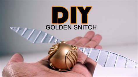 Golden Snitch Harry Potter Diy Youtube