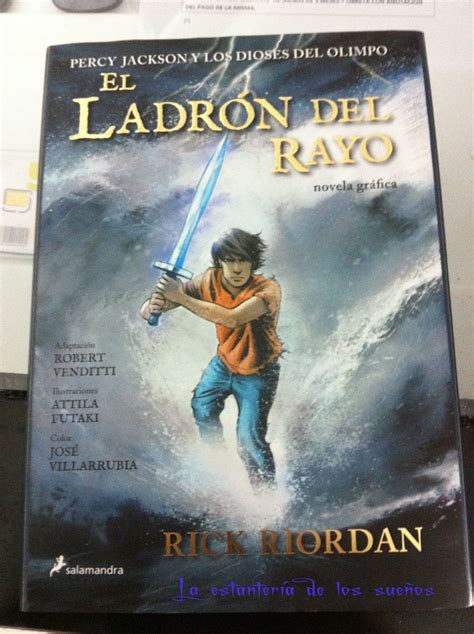 La Estanter A De Los Sue Os Percy Jackson Y El Ladr N Del Rayo Novela