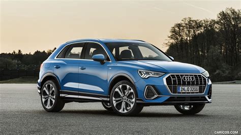 Audi Q3 | 2019MY (Color: Turbo Blue) | Front Three-Quarter