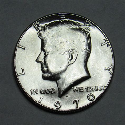 1970 D Kennedy Half Dollar in BU condition - For Sale, Buy Now Online - Item #450621