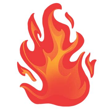 Art Fire Illustration, Fire, Fire Art, Red Fire PNG and Vector with ...