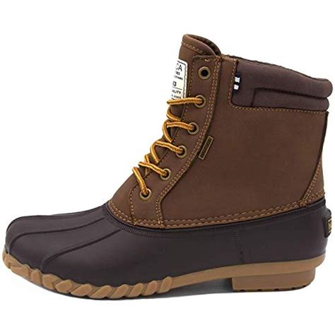 Nautica Mens Duck Boots Waterproof Shell Insulated Snow Boot Clout Wear In