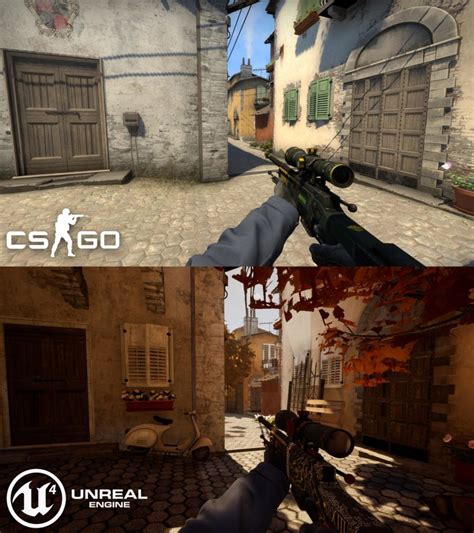 Jak CSGO wyglądałoby na silniku Unreal Engine Gracze pokazują