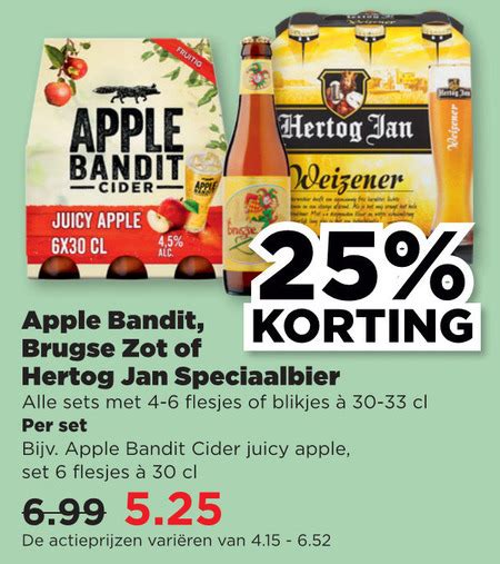 Apple Bandit Appelcider Speciaalbier Folder Aanbieding Bij Plus