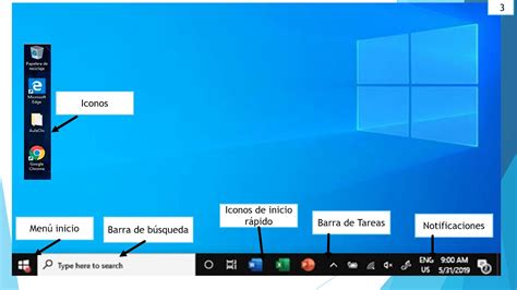 El Escritorio De Windows Y Sus Partes Para Niños Guía Completa entusiasta