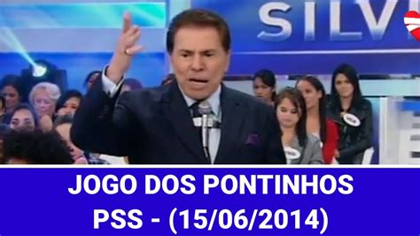 Jogo Dos Pontinhos Programa Silvio Santos Youtube