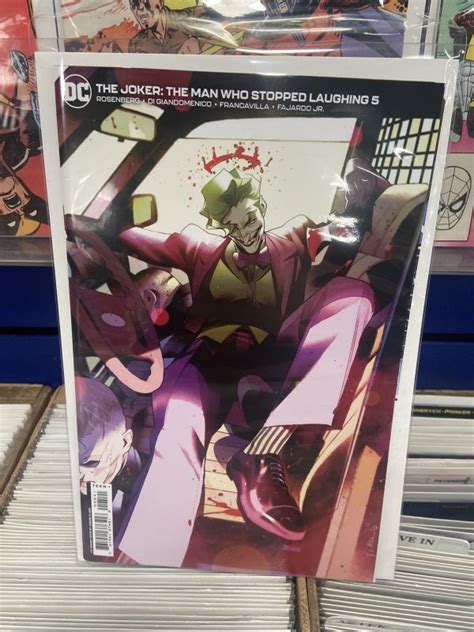 Joker The Man Who Stopped Laughing 5 Simone Di Meo 1 25 Ratio Variant ~ Dc Comic Books