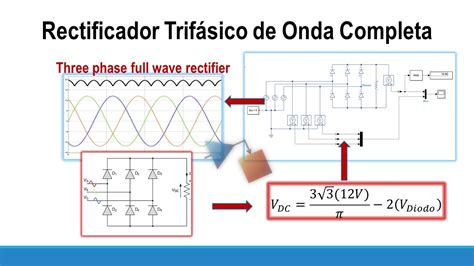 Viaje Profesor Tengo Sue O Rectificador Trifasico De Onda Completa