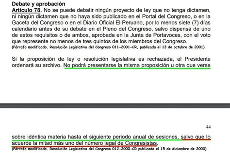 Comisión De Constitución Descartó Proyecto De Adelanto De Elecciones