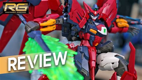 Rg Gundam Epyon Unboxing And Review Youtube