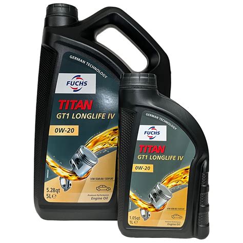 FUCHS TITAN GT1 LONGLIFE IV 0W 20 Car Service Packs