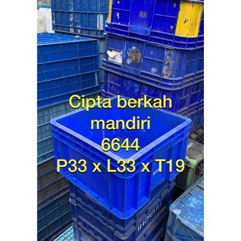 Jual Box Rapat Container Plastik Bak Container Plastik Bekas