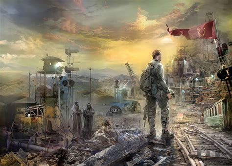 Download Sci Fi Post Apocalyptic Hd Wallpaper By Victor Glumov