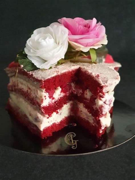 Naked Cake Red Velvet Gourmandise Assia