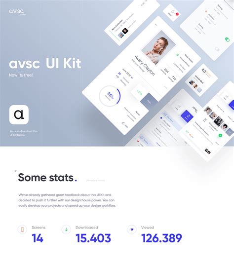 Avsc Free UI Kit - Lapa ninja