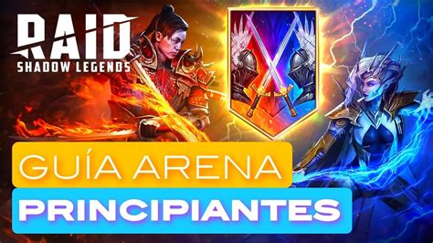 Gu A De Arena Pvp Como Subir R Pido A Oro Raid Shadow Legends