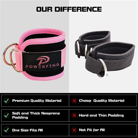 Snapklik.com : Powerfeng Ankle Strap Cable Machine Women, Glute
