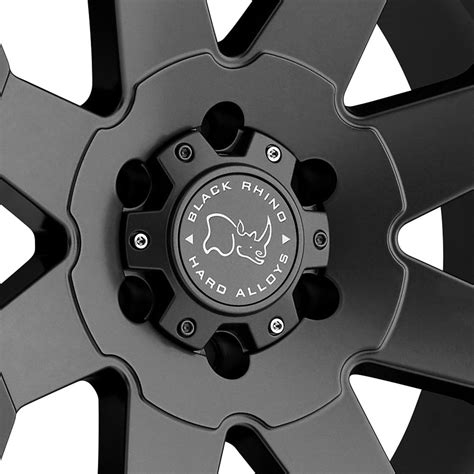 Black Rhino Warlord Wheels Matte Gunmetal Rims