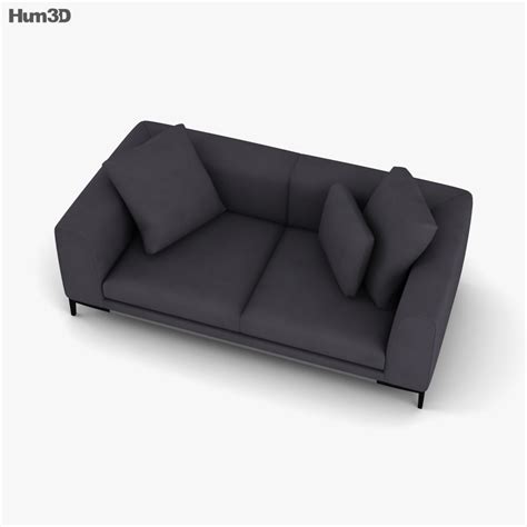 Natuzzi Trevi Sofa 3d Model Download In Max Obj Fbx C4d