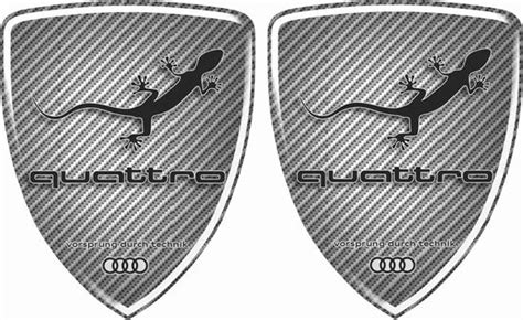 Zen Graphics Audi Quattro Decals Stickers