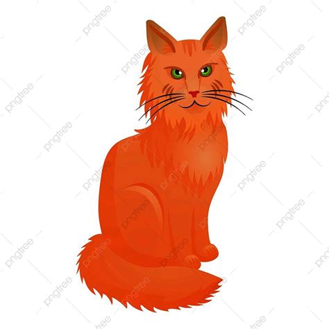 Main Coon Clipart Hd PNG Cute Maine Coon Icon Tail Graceful On PNG