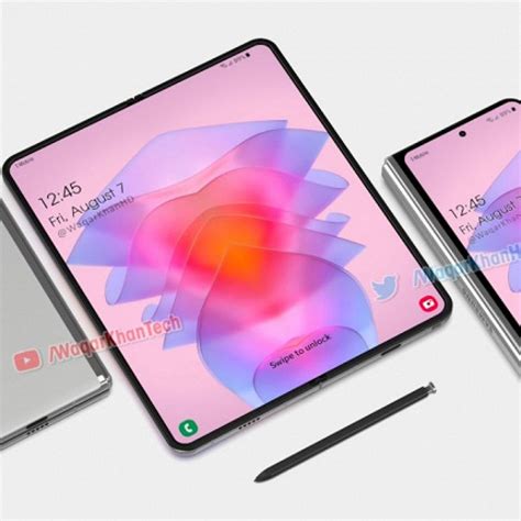 Samsung Galaxy Z Fold5 можно будет назвать Galaxy Note нового поколения