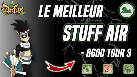 DOFUS LE MEILLEUR STUFF AIR DO CRIT Pour PANDA PROJET TEAM DE 8 OPTI