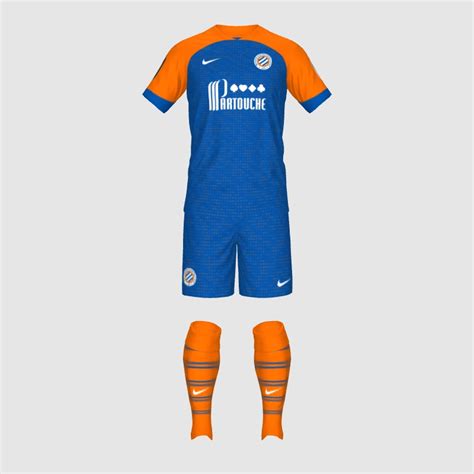 Montpellier Concept Kit FIFA 23 Kit Creator Showcase