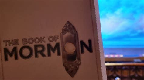 The Book Of Mormon 19 03 2023 Curtain Call BCEFA Speech YouTube