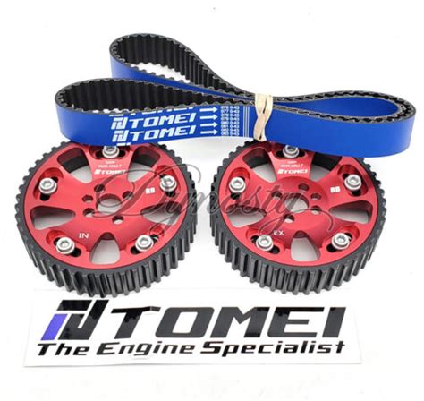 New Tomei Cam Gears And Timing Belt Kit Rb26dett Rb25 Rb20 Rb26 Rb25 R32 R33 R34 Ebay