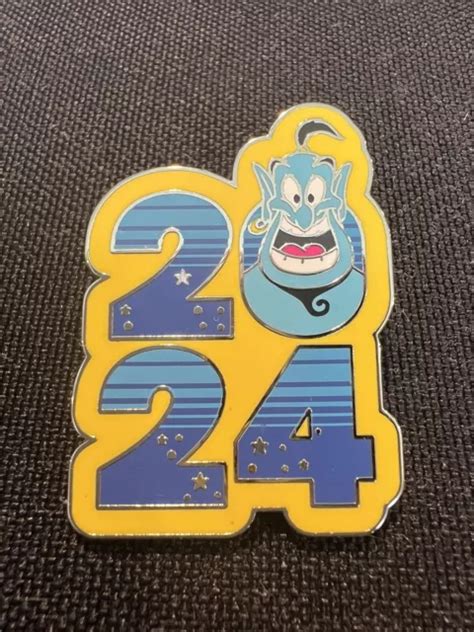 Disney Pins 2024 Booster Genie 2024 Pin Aladdin Pins 2024 £569