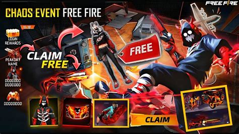 Chaos Event Free Rewards Free Fire 😍 New Upcoming Chaos Event Full Details And Free Rewards Ff🤩