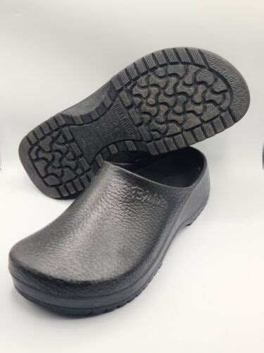 Birkenstock Super Birkis Black Rubber Clogs Comfort Gem