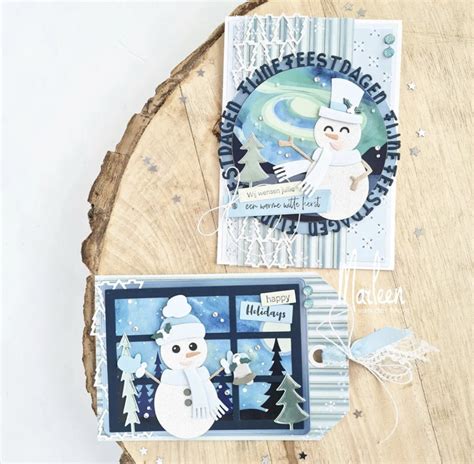 Marianne Design Craftable Sneeuwpop By Marleen Hobbyvision