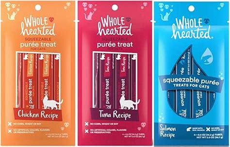 Wholehearted Squeezable Cat Treats Vet Ranch We Love Pets