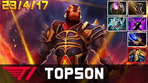 Topson Ember Spirit New Patch 7 32b Dota 2 Pro MMR Gameplay 36