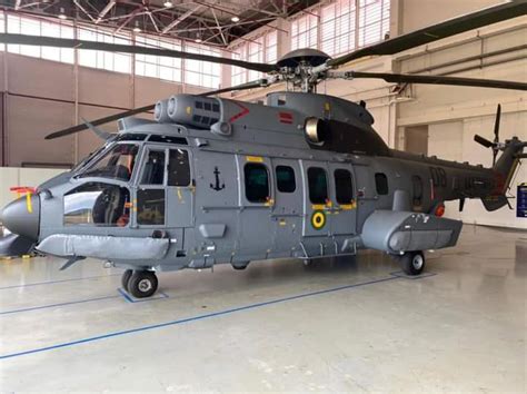 Marinha do Brasil recebe o 11 helicóptero H225M Defesa Aérea Naval