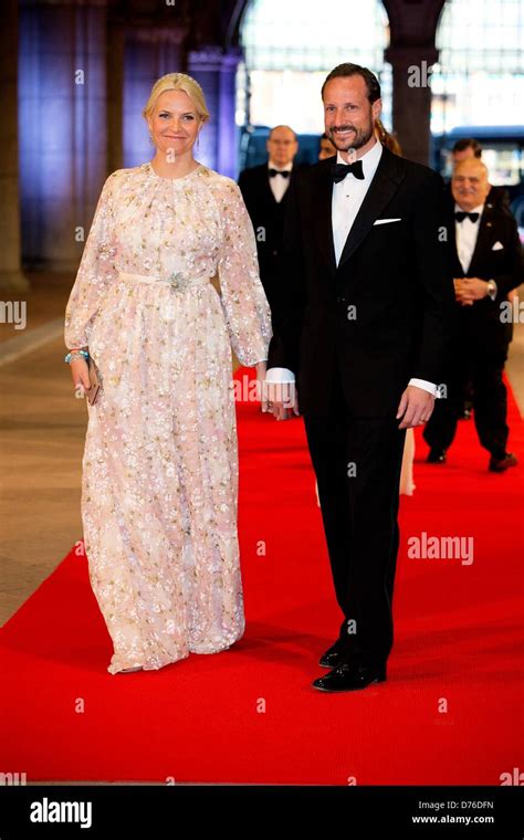 Crownprince Haakon And Crownprincess Mette Marit Of Norway Arrive At