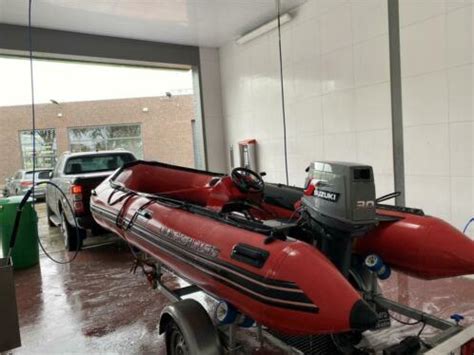 Rubberboot Suzuki 30pk Stuur En Trailer AFGEPRIJSD Advertentie 1170485