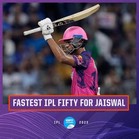 Yashasvi Jaiswal Smashes The Fastest 50 In Ipl History In 13 Balls R